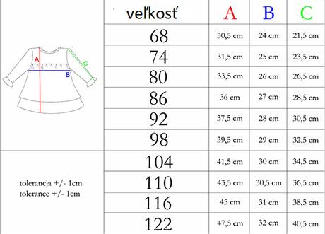 Dievčenský topík oli značky nicol, 74 - 122
