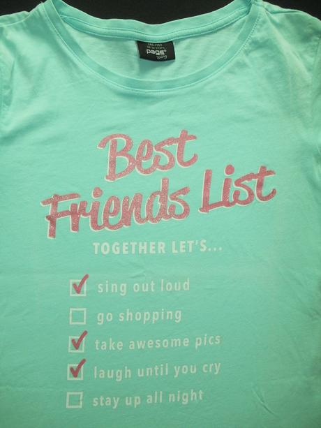 Bavlnené tričko page na 10-12 rokov, 146