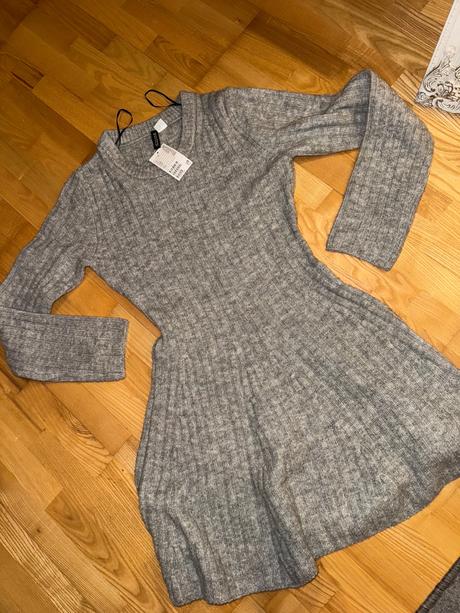 Svetrove saty, h&m,m