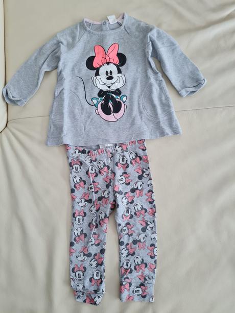 Súprava minnie mikina a legíny, h&m,86