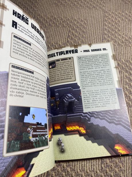 Minecraft bojová príručka mojang,