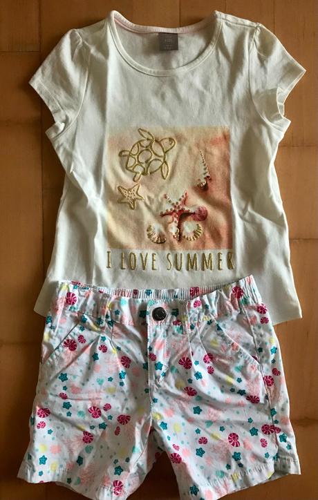 Šortky 116 a tričko 116, 116