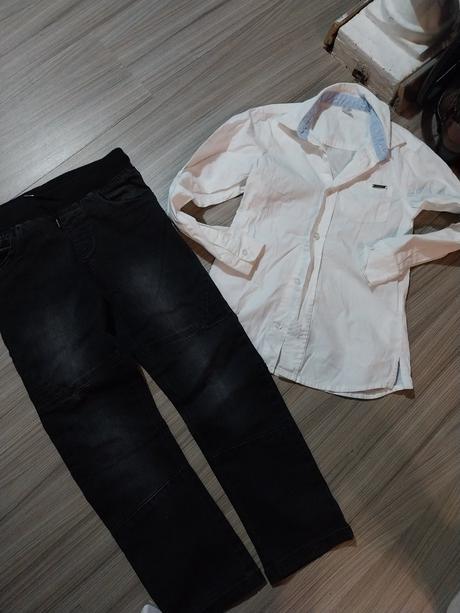 Nohavice + košela, f&f,128