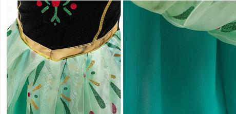 Kostym frozen ladove kralovstvo elza anna saty, 