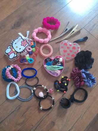 Gumičky,sponky,