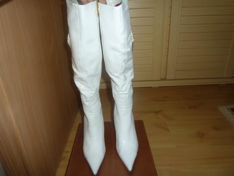 Biele svadobne čizmy, 37
