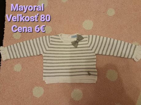 Svetrík mayoral, mayoral,80