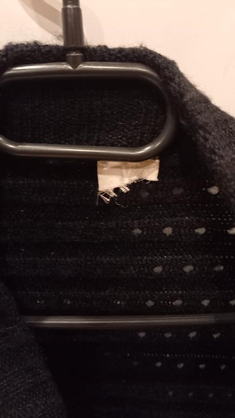 Sveter m/l/xl cierny ako bolerko, l