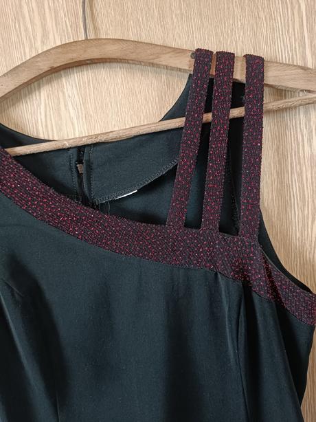 Spoločenské šaty + šatka, l