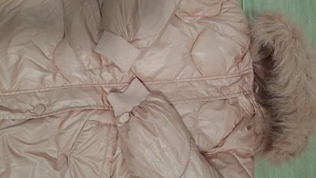 Bledoružová bunda, sinsay,128