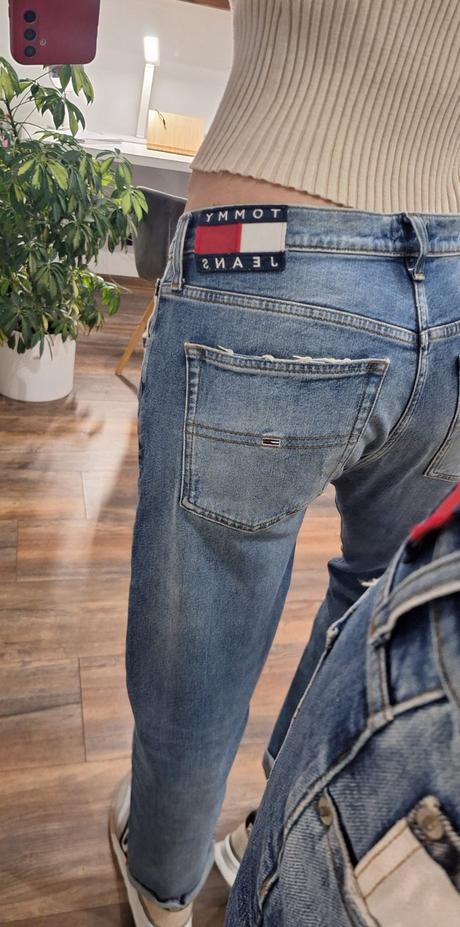 Rifle tommy hilfiger boyfriend vel 38/40, tommy hilfiger,m