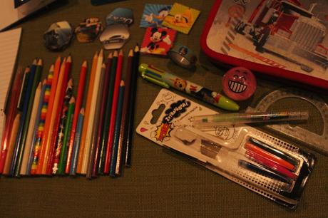 Veľká sada školských potrieb, 