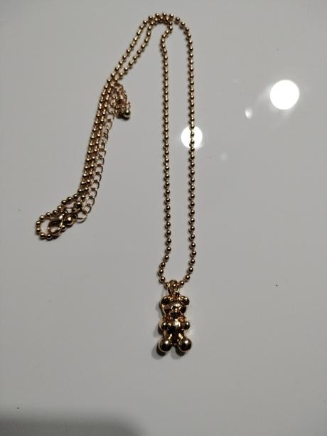 Náhrdelník s medveďom, h&m