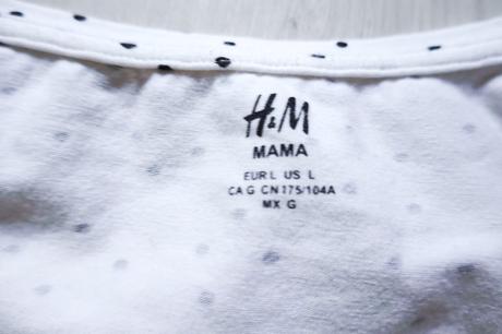 Tehotenské tričko h&m mama, h&m,l