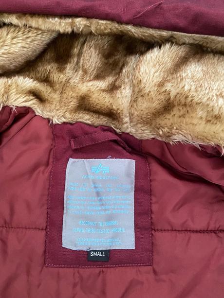 Predlzena parka bunda alpha industries, s