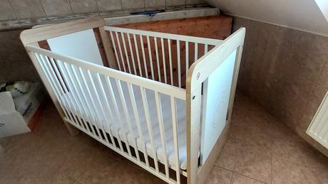 Detská postieľka, šírka (cm): 65,dĺžka (cm): 120