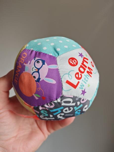 Látková loptička fisher price, 