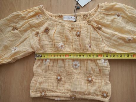 Mušelínová blúzka zara, zara,110