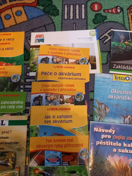 Brožúrky o rybach,