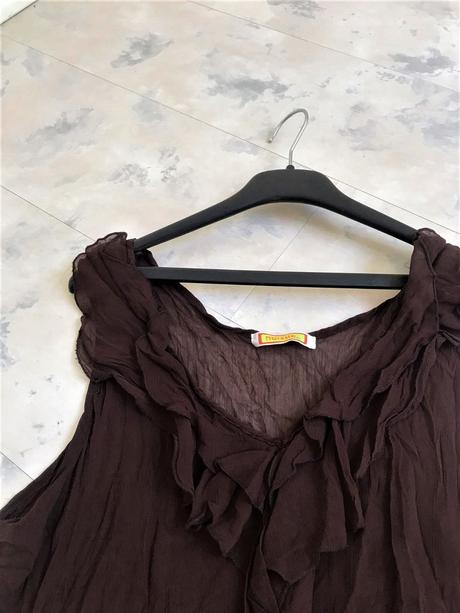 Mušelínová blúzka/top, l