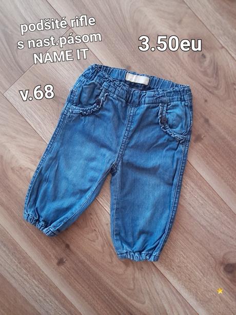 Podšité rifle name it, name it,68