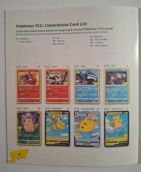 Pokémon sprievodca "celebrations", 