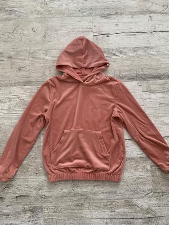 Velurova mikina vel 146/152, 146