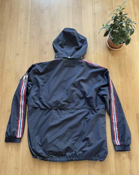 Modrá bunda pánska/ jarna bunda/ vetrovka, l