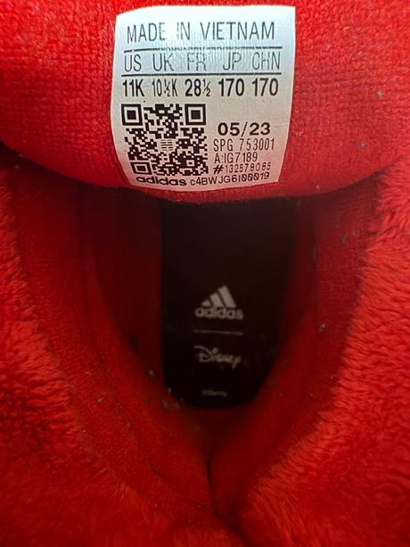 Cizmy adidas disney vel. 28,5, adidas,28