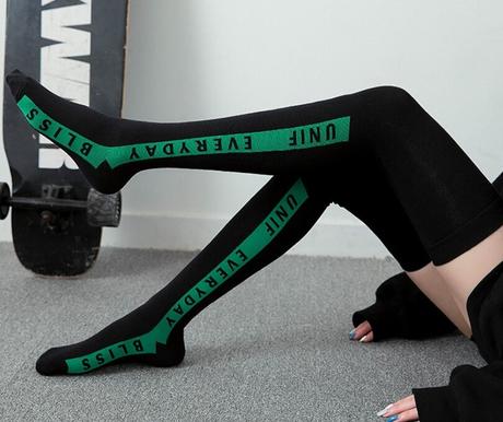 Nadkolienky black green, m