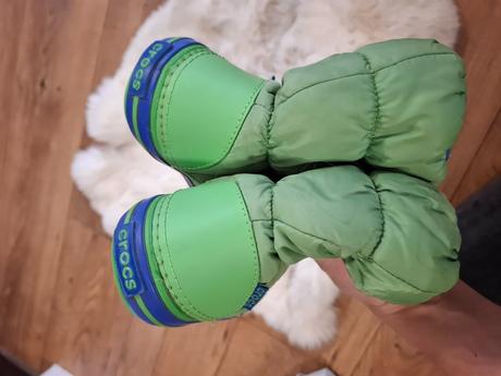 Crocs winter puff boots c10, crocs,24