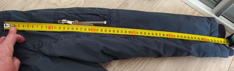 Dlhá zimná bunda/parka, h&m,146