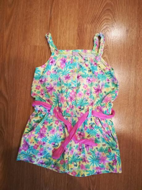 Overal - 2x oblečený - 98/104, takko,104