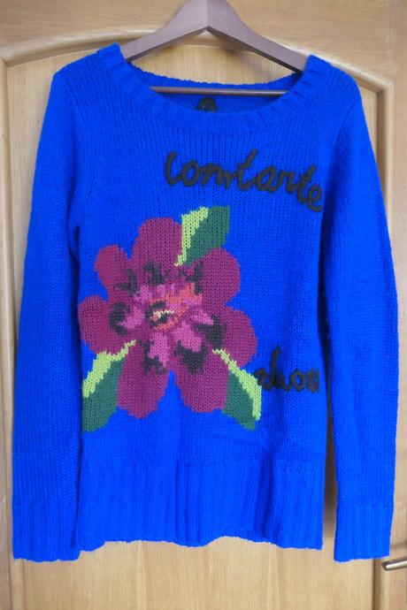 Desigual damsky nadherny, hebunky sveter vel. m/l, desigual,l