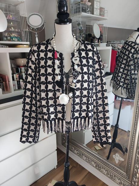 Dámske otvorené sako, h&m,l