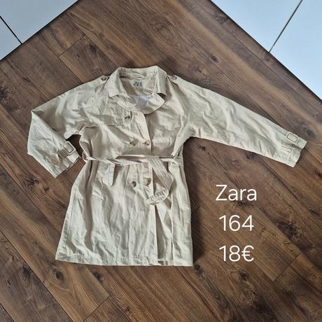 Trenčkot, zara,164
