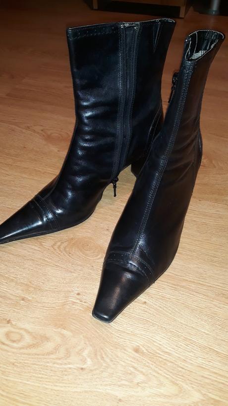 Kožené kotníkové čižmy, minozzi,41