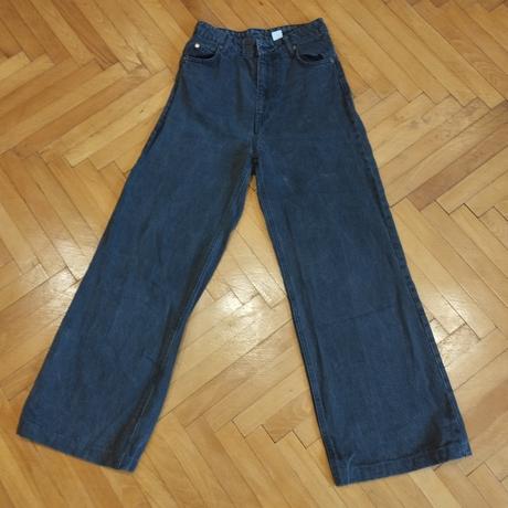 Široké rifle, denim,34