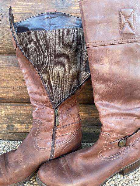 Kožené čižmy lasocki, lasocki,37
