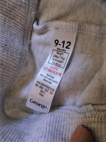 Spodok pyžamka/tepláčky, george,80