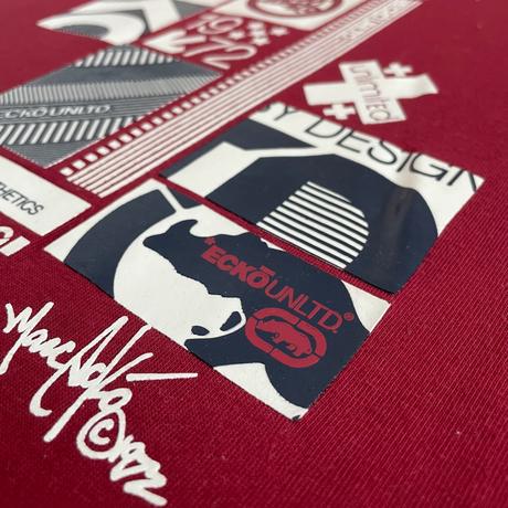 Ecko unltd tričko red graphic t-shirt 2xl, ecko unltd.,xxl