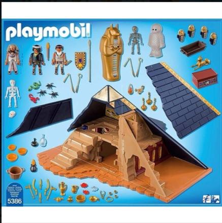 Playmobil history 5386 egyptska pyramida + darcek, 
