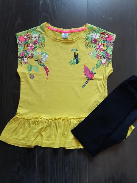 Tričko + legíny, kiki&koko,122