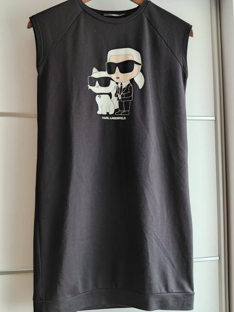 Karl lagerfeld originál dievčenské šaty, 152