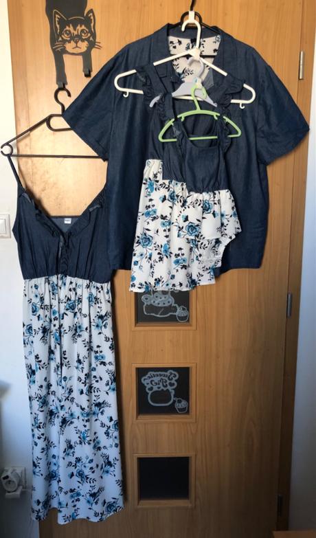 Set oblečenia na rodinné fotenie,