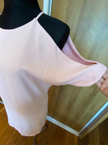 Kiss my dress - svetloruzove saty, m