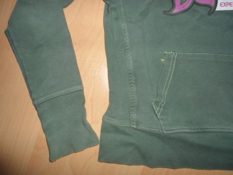 Zelena mikina, xs