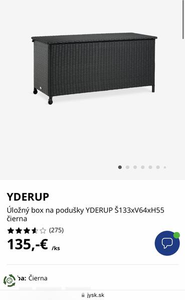 Aké sú vaše skúsenosti s ratanovým záhradným boxom JYSK?