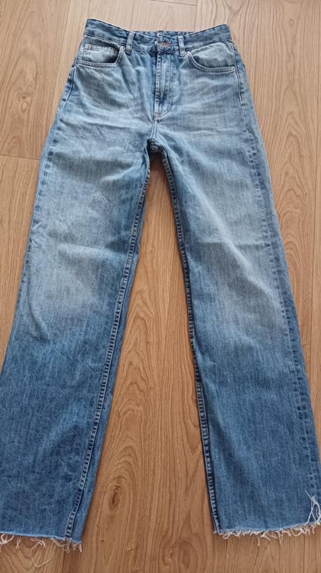 Perfektné štýlové rifle zara, zara,m