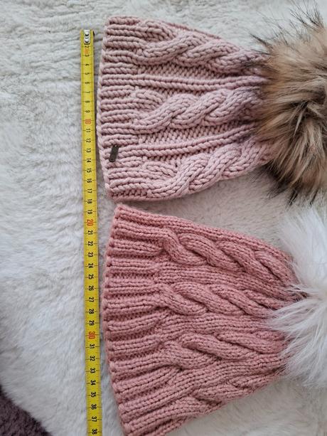 Pletené čiapky veľký brmbolec vel.128, 128